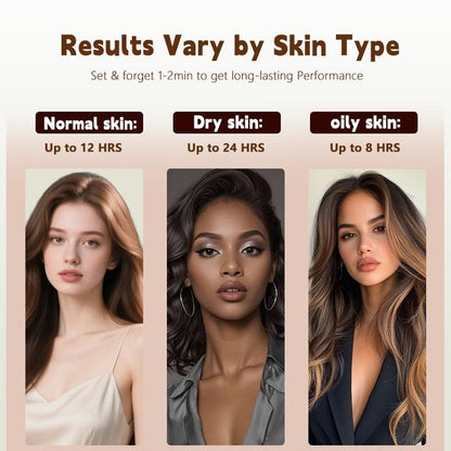 【Qcqx】Eyebrow Tint Kit - Long-Lasting, Waterproof Brow Dye Gel Set | Smudge-Proof Brow Color